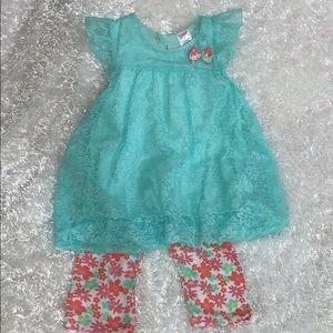 New toddler top and bottom set.